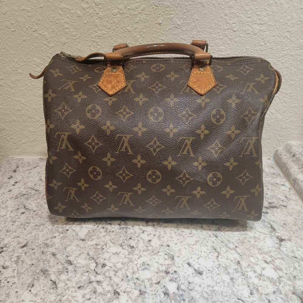 SOLD!!! LOUIS VUITTON SPEEDY 30 HAND BAG PURSE MONOGRAM CANVAS